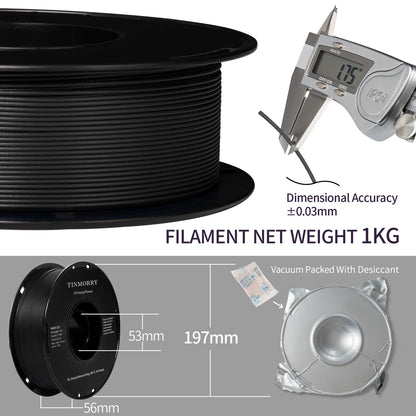 TINMORRY PAHT-CF Filament 1.75mm 1Kg 10 Rolls