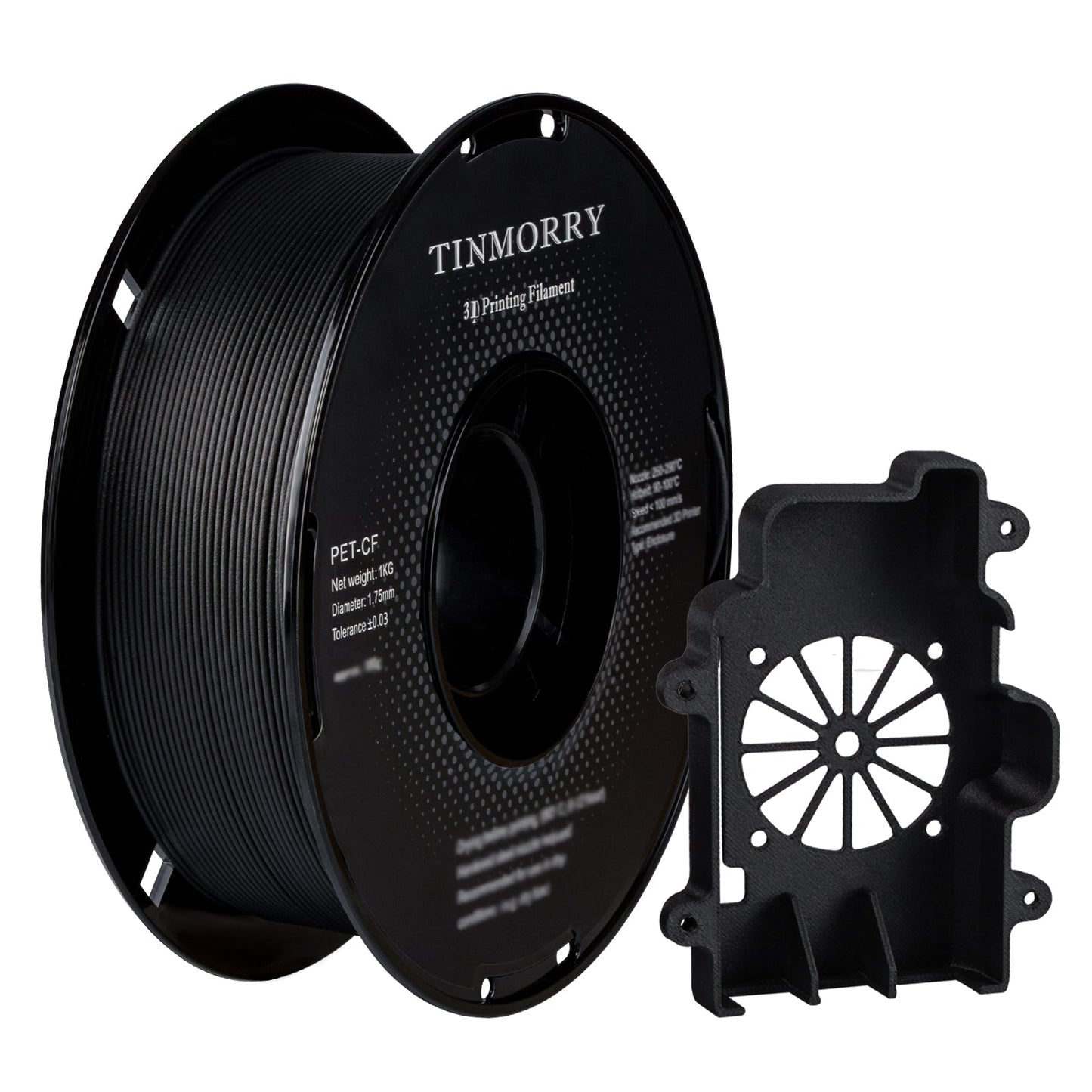 TINMORRY PET-CF Filament 1.75mm 1Kg 10 Rolls