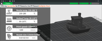 TINMORRY PP-CF Filament 1.75mm 1Kg 4 Rolls