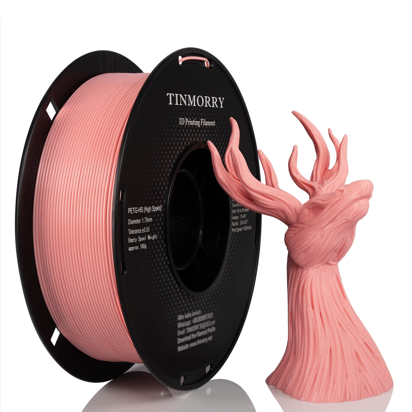 TINMORRY PETG HS Filament 1.75mm 1Kg 10 Rolls