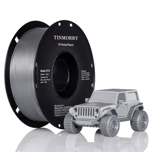 TINMORRY PETG Metallic Filament 1.75mm 1Kg 4 Rolls